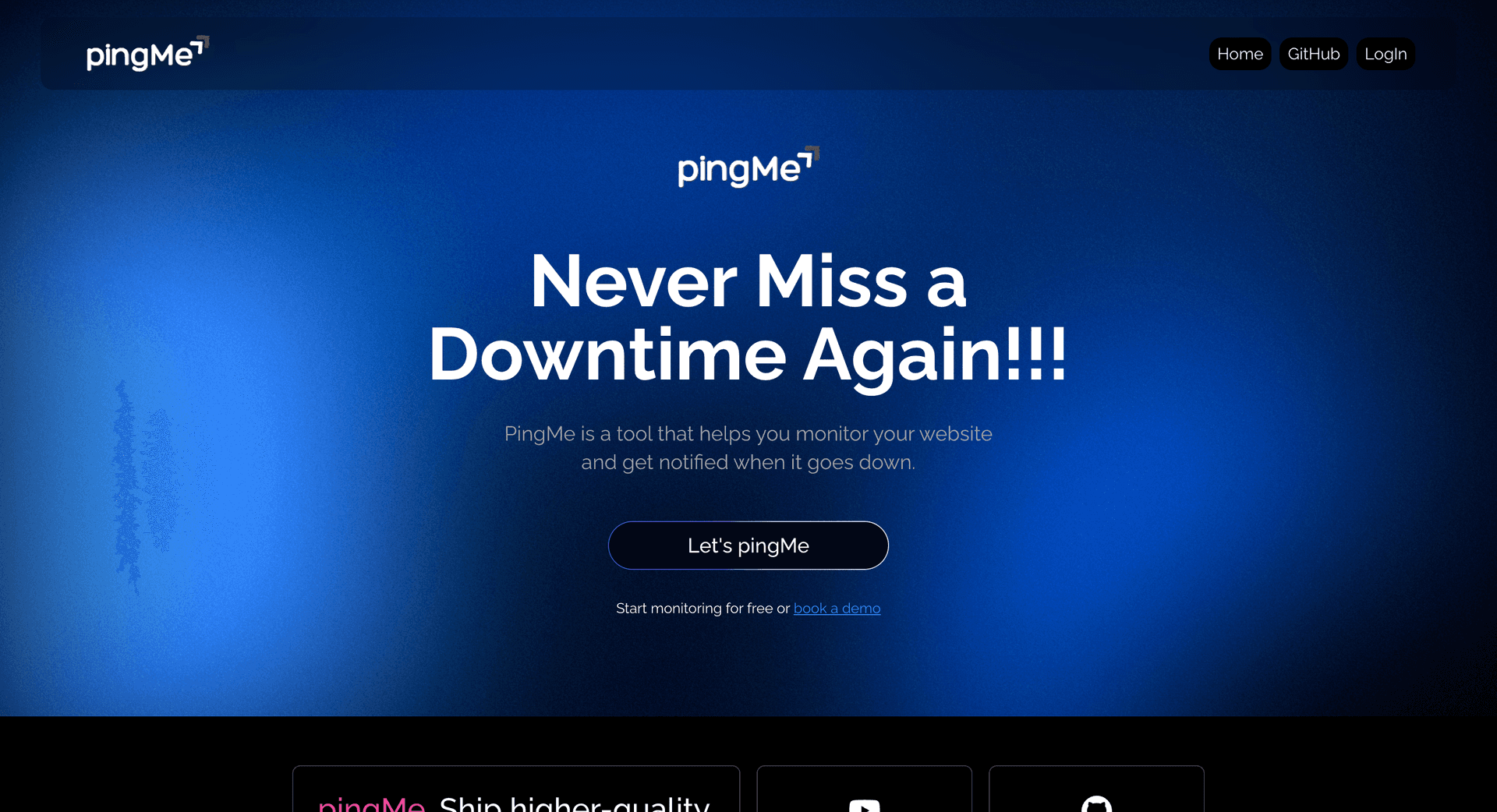 PingMe: Uptime Monitoring SaaS